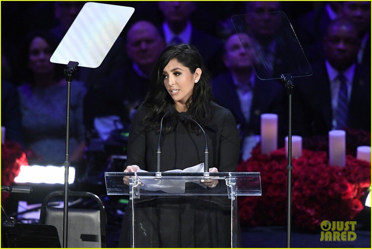Vanessa Bryant's Eulogy for Kobe & Gianna Bryant 'Took Everything She