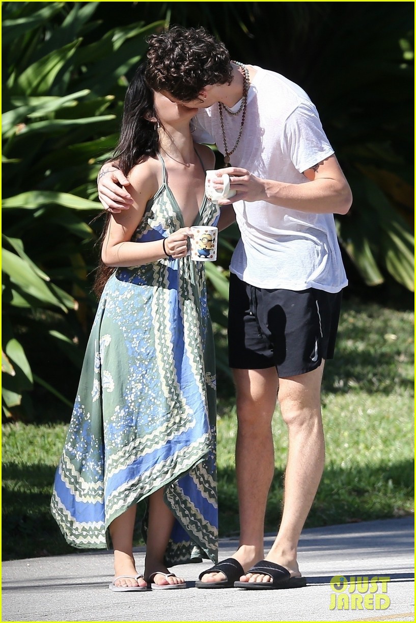 shawn mendes goes shirtless for sunday stroll with camila cabello 284451821