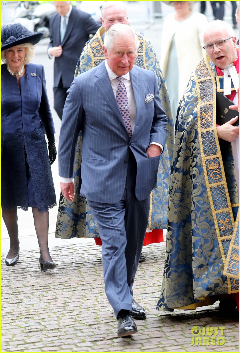 prince charles camilla duchess of cornwell join family at commonwealth day services 014447632