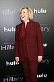 hillary clinton rocks red suit hulus hillary premiere nyc 18