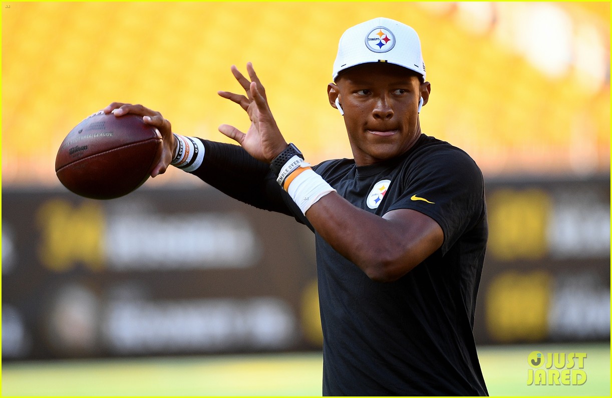 Josh Dobbs on the field