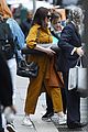 anne hathaway carries foam roller while hanging with friends 05
