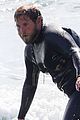jonah hill shows off tattoos stripping out of wetsuit 05