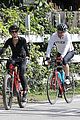 dennis quaid biking with fiancee laura savoie 08