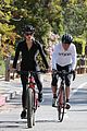 dennis quaid biking with fiancee laura savoie 09