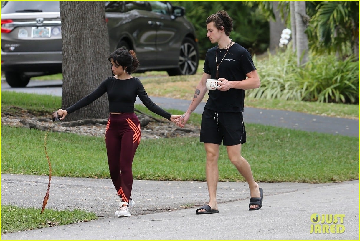 Shawn Mendes & Camila Cabello Wake Themselves Up with a Morning Walk