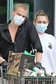 miley cyrus cody simpson stay safe in masks grocery shopping 02