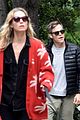 chris pine annabelle wallis walk with dogs 04