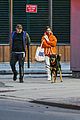 emily ratajkowski walks dog with her husband 05