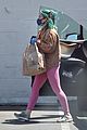 hilary duff blue hair grocery store 02