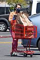 hilary duff blue hair grocery store 20