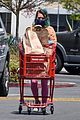 hilary duff blue hair grocery store 22