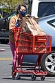 hilary duff blue hair grocery store 25