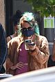 hilary duff blue hair grocery store 30