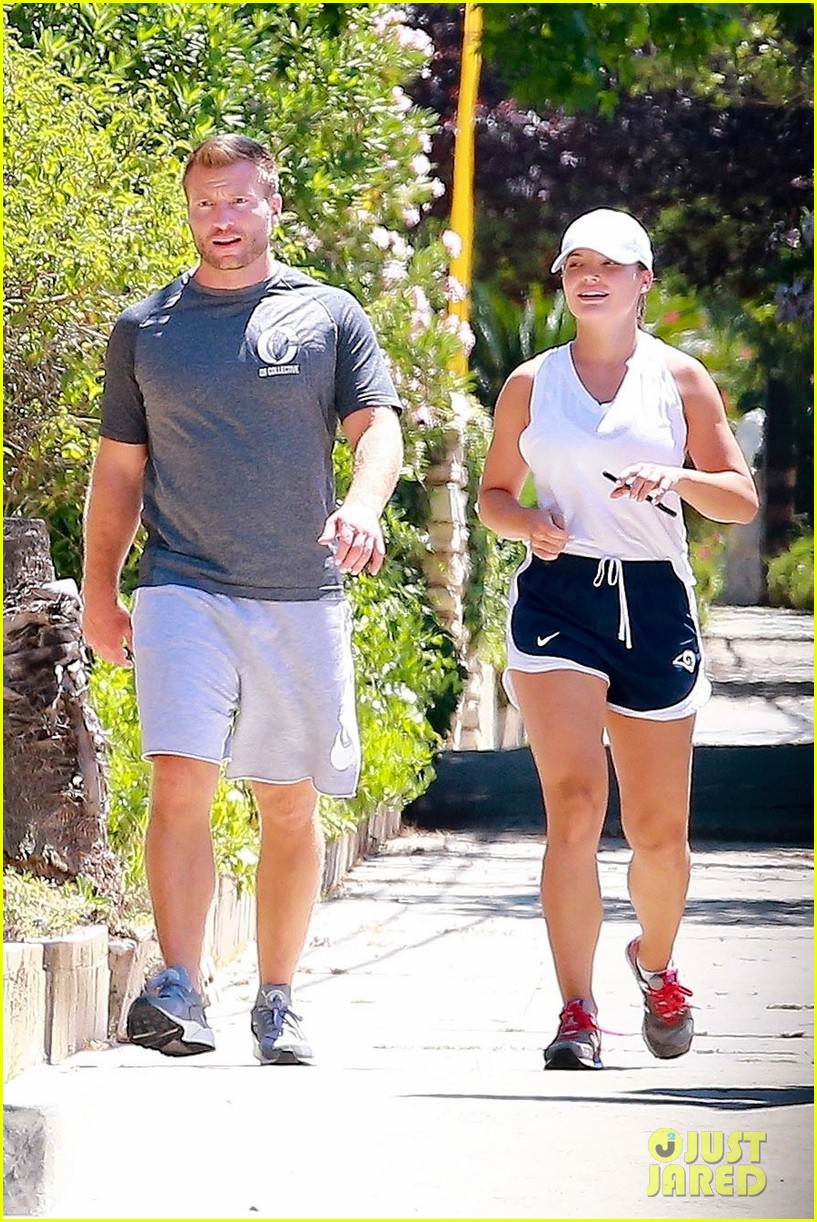 L.A. Rams Coach Sean McVay Spotted on a Hike with Fiancee Veronika