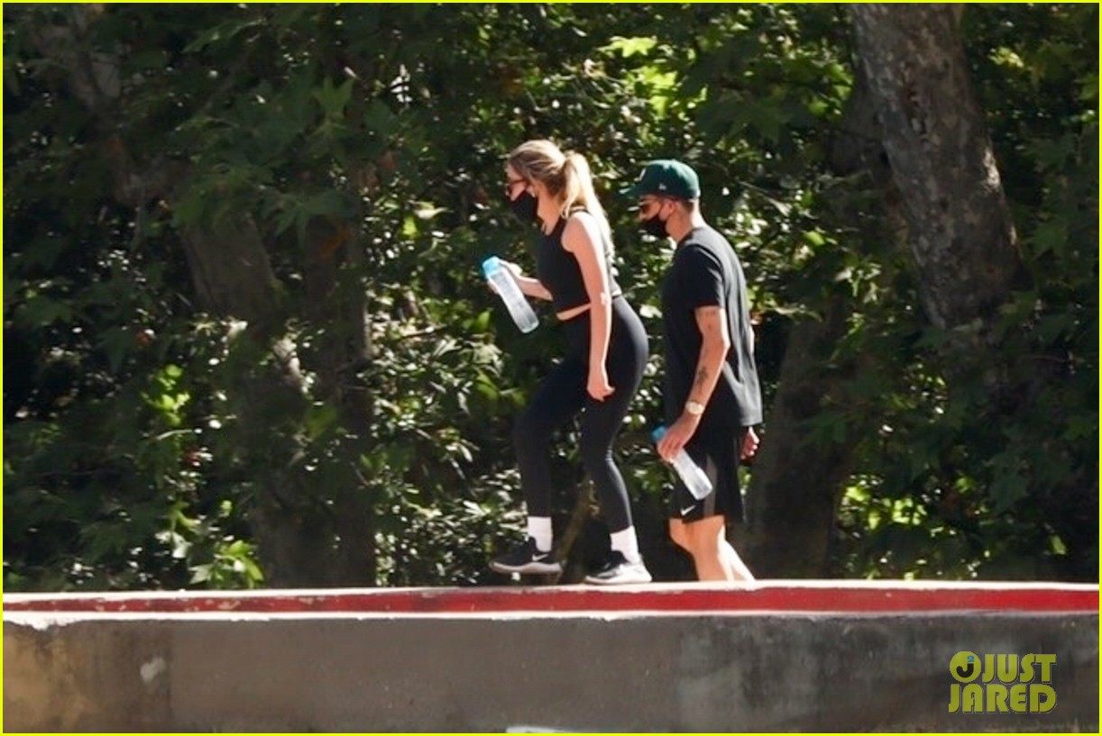 ashley benson g eazy hold hands hiking in the hills 194465393