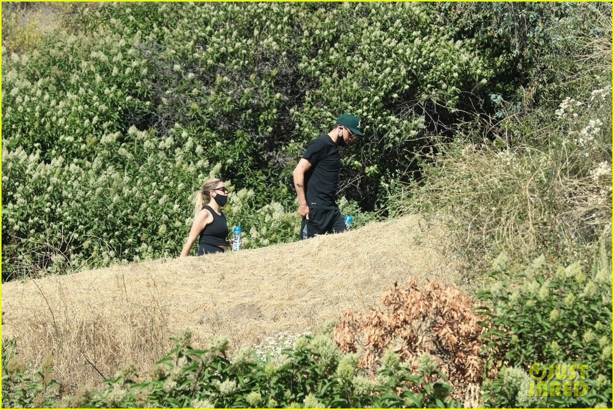 ashley benson g eazy hold hands hiking in the hills 274465401