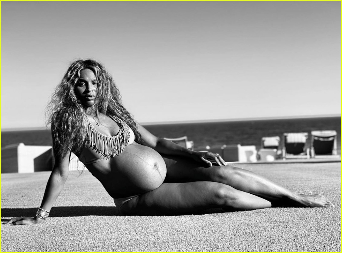 pregnant ciara baby bump bikini photos 04