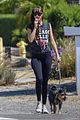 dakota johnson goes walking with her dog 05