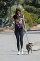 dakota johnson goes walking with her dog 08