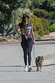 dakota johnson goes walking with her dog 10