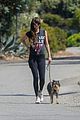 dakota johnson goes walking with her dog 11