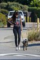 dakota johnson goes walking with her dog 19