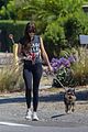 dakota johnson goes walking with her dog 20