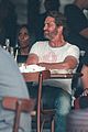 gerard butler joins a big group of friends for lunch 06