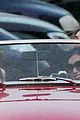 lily james piled into a two seat car with some celeb friends 59