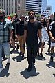 michael b jordan marches in black lives matter protest in beverly hills 05