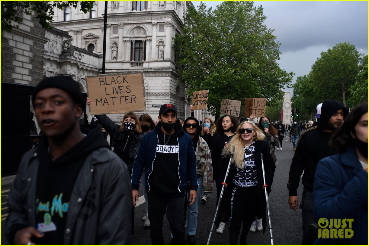 madonna attends black lives matter protest 03
