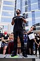 michael b jordan speech at black lives matter protest 01