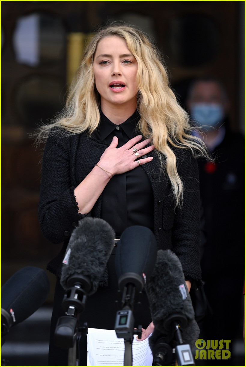 Amber Heard's Full Statement After Johnny Depp Trial Released, Calls It ...
