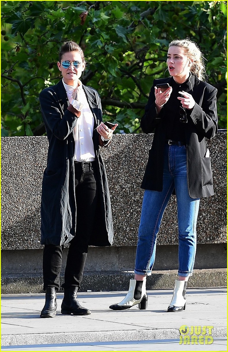 Amber Heard Goes Sightseeing with Girlfriend Bianca Butti During a