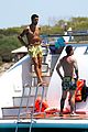 lionel messi on boat with wife antonela roccuzzo 05