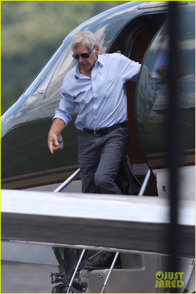 harrison ford flies son liam to college with calista flockhart 084476905