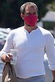 joshua jackson picks up chipotle for lunch 02