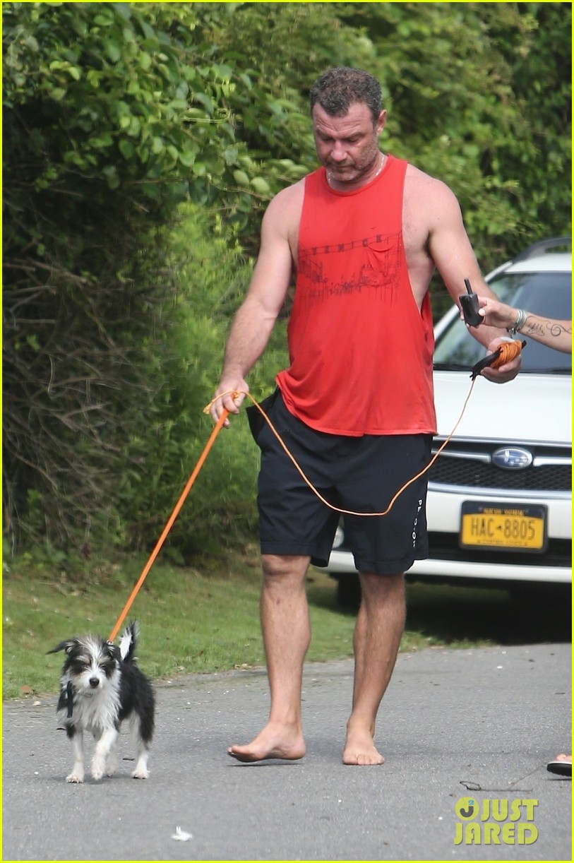liev schreiber shows off his muscles at the beach 26