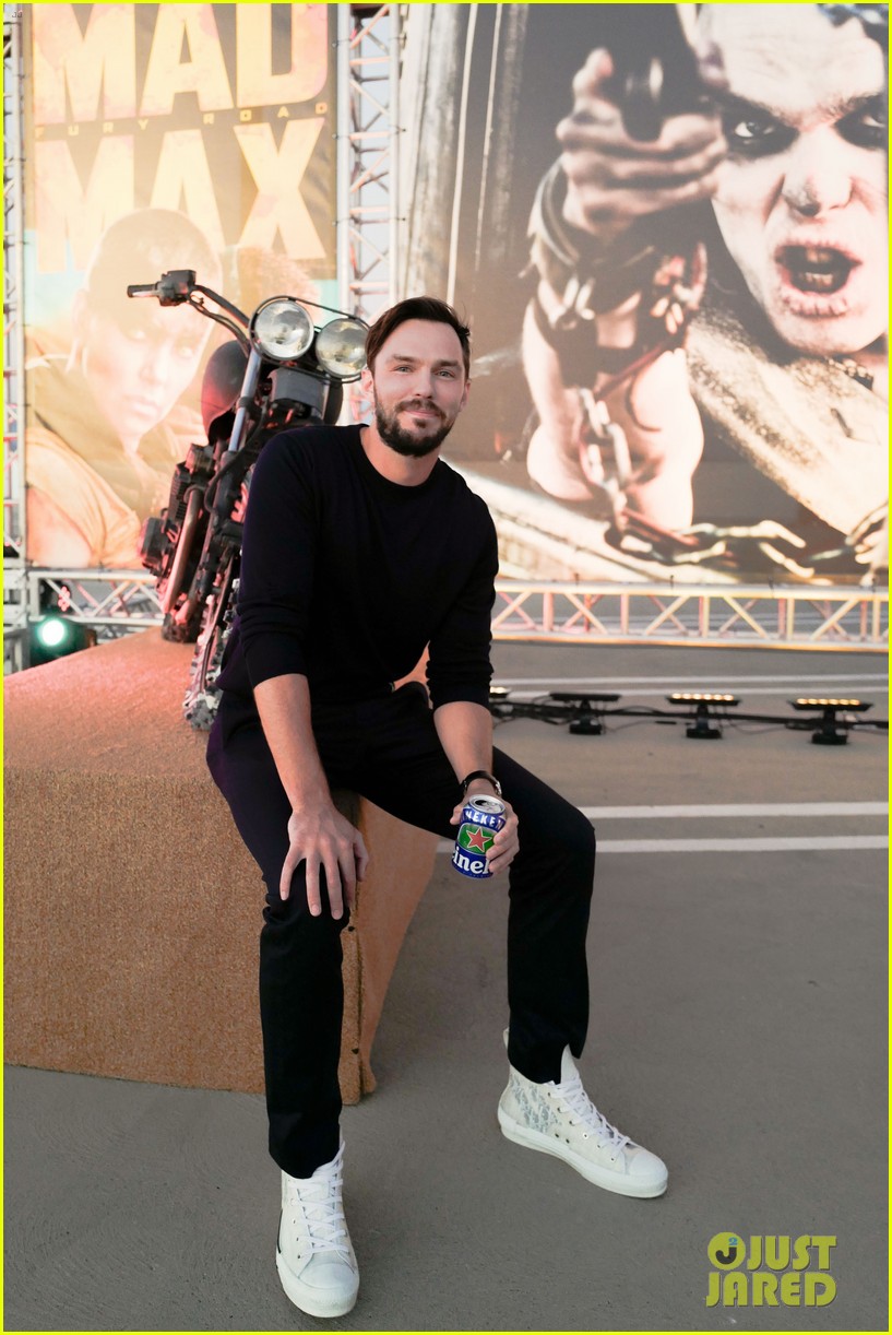nicholas hoult moment made actor mad max screening 01
