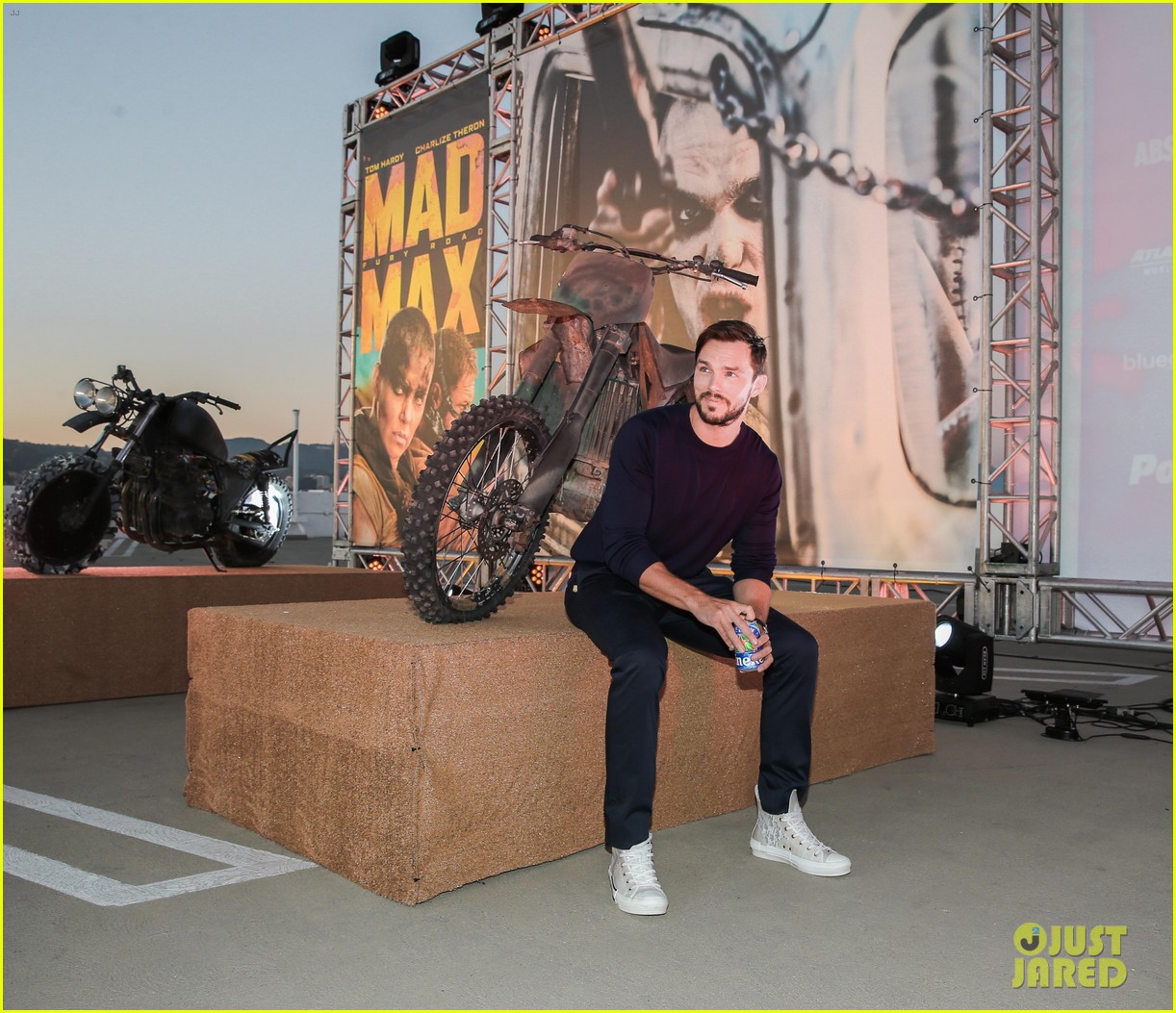 nicholas hoult moment made actor mad max screening 034473307