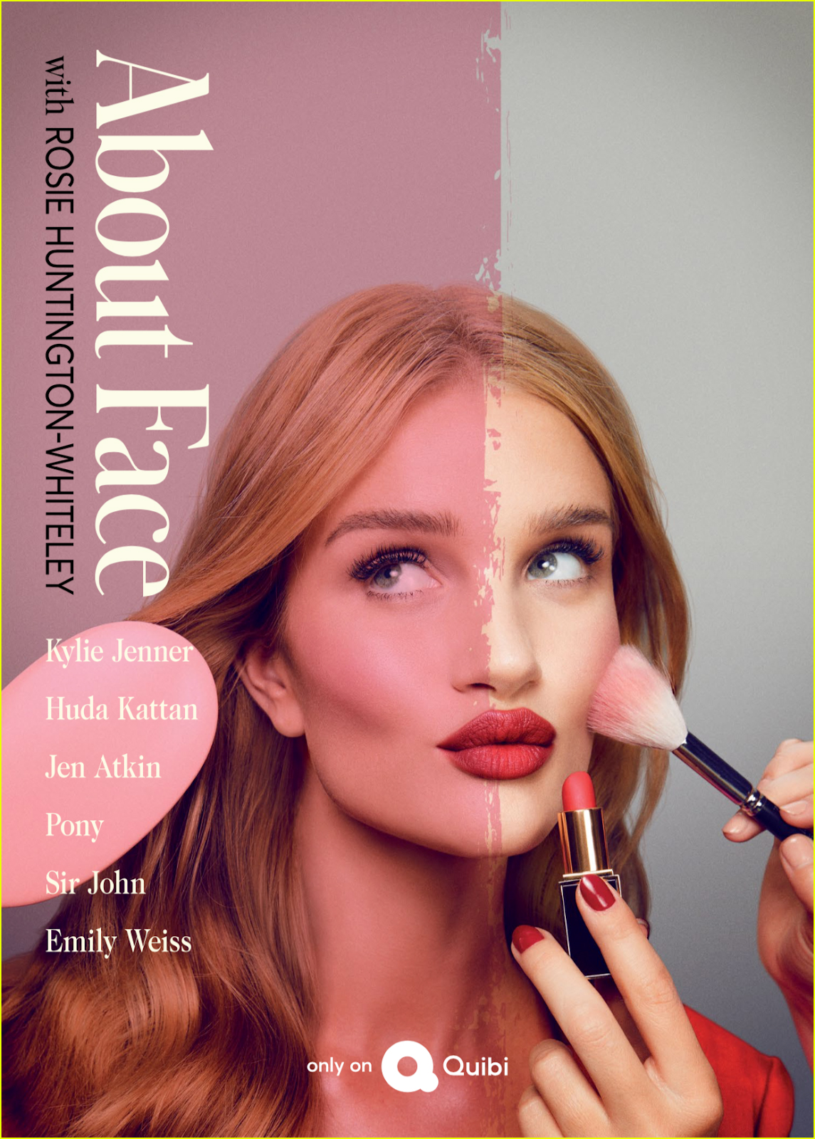 rosie huntington whiteley stars in about face on quibi4473666