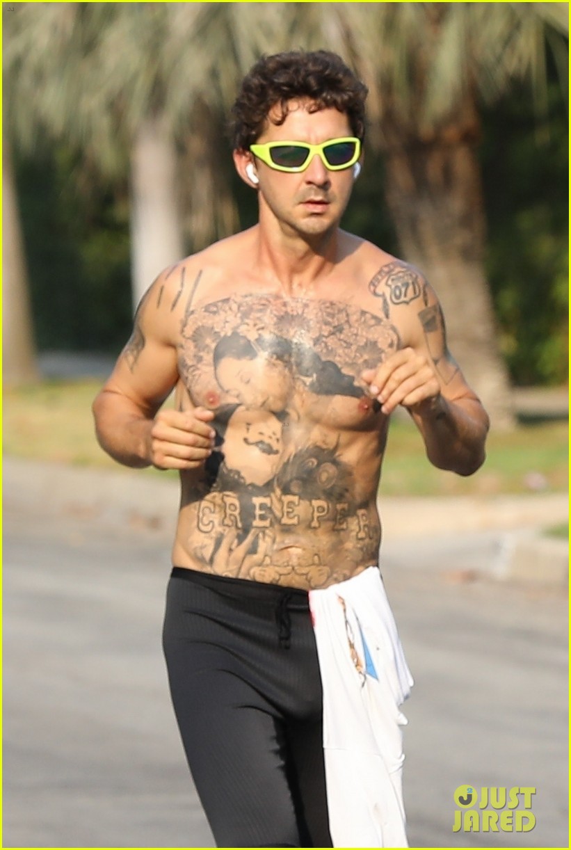 Director David Ayer Shared A Wild Photo Of Shia LaBeouf Covered In Tattoos  For Latest Movie Role - BroBible