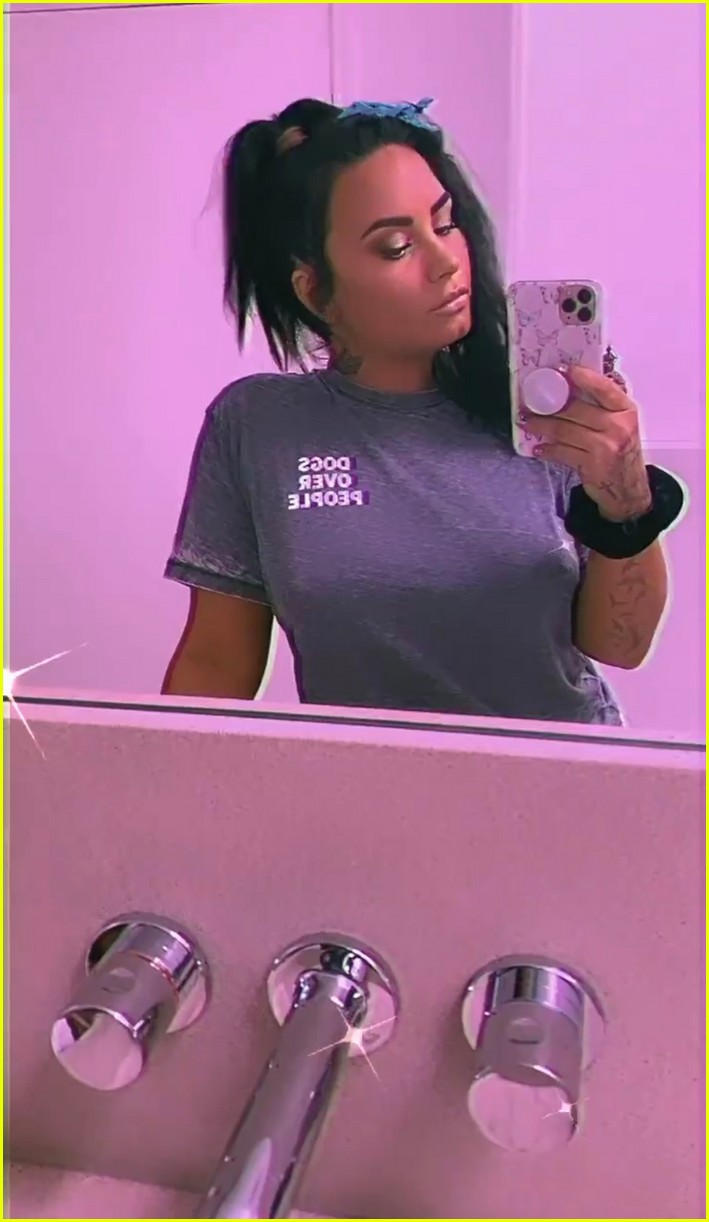demi lovato dogs over people shirt 014487696