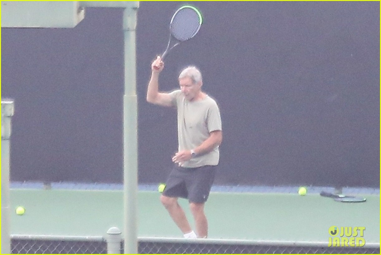 harrison ford active with tennis match 374487188