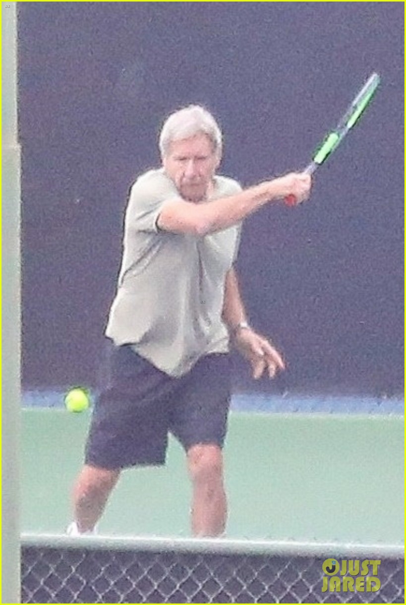 harrison ford active with tennis match 404487191