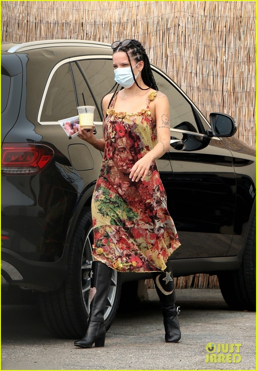 halsey heads out for coffee after major casting news 054482807