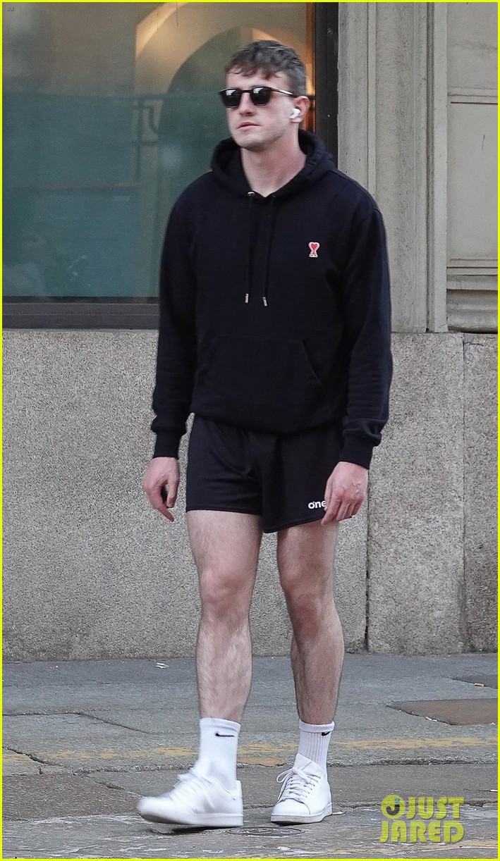 paul mescal wears short shorts in italy 05
