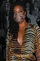 gabrielle union rocks animal print night out with friends 04