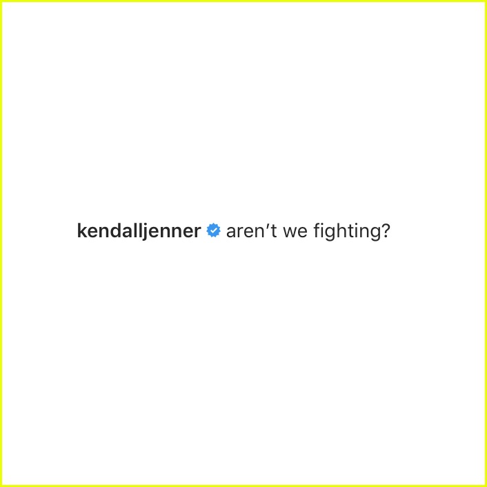 kendall kylie jenner instagram comments march 01
